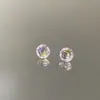 Zirconia de corte de 6 mm piedra suelta, piedra suelta de corte tarot, brillante, se puede usar para pendientes y ear cuffs de bricolaje, Circonita Cúbica
