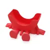 Superventas transfronterizo Lindo Soporte Colgante para Esponjas cara sonriente soporte para esponjas de lavar platos con rejilla de drenaje