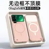 Funda para Teléfono Móvil Xiaomi 17Promax Borde Suave Sin Bordes Mate Succión Magnética Civi5Pro Media Cubierta Anticaídas Dura