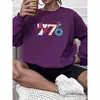 Moletom com Gola Redonda Estampado Padrão 776 Venda por Atacado Transfronteiriça Amazon Wish E-Commerce Fornecimento Amarelo