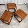 Escritorio Lateral de Madera Maciza de Olmo Aparador Mesa de Centro Mesa de Comedor Mesa Larga para Pasillo Escritorio de Oficina Retro Escritorio Simple para Computadora Fijo