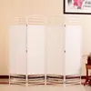 Biombo de Madera Maciza Estilo Chino para Sala de Estar, Biombo Plegable para Entrada, Pared Divisoria Decorativa Elegante para Dormitorio Moderno, Plegable y Móvil
