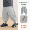 Ropa Infantil Panda Kaka Pantalones Deportivos de Dibujos Animados para Niños Pantalones de Bebé Ropa de Otoño Pantalones Largos de Otoño para Niños Pantalones Deportivos para Niñas Modernos
