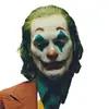 Joker Joaquin Phoenix Película DC Peluca Verde Arthur Peluca de Halloween Tocado cosplay Espectáculo