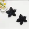 DIY flor de estrella de cinco puntas malla flor puntiaguda de cinco pétalos material semiacabado ropa zapatos calcetines sombrero accesorios para bolso