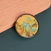 Novos Brincos Estilo Chinês Flor Pássaro Panda Joia Pingente Pingente Acessórios de Joia Acrílico Material
