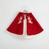 Ropa de invierno 2023, nueva capa para niña con forro polar, ropa de Año Nuevo gruesa, estilo antiguo chino, disfraz antiguo, ropa china, ropa para niños