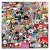 100 pegatinas de grafiti de dibujos animados para maletas de coche y motocicleta.