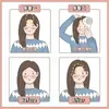 Pinza de Pelo Esponjosa para Mujer para Añadir Volumen en la Parte Superior de la Cabeza, Pasador, Accesorio para el Cabello, Adorno para el Cabello para Rescatar el Cabello Plano y Hacerlo Naturalmente Esponjoso