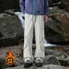 Pantalones impermeables con forro polar para otoño e invierno, pantalones cargo rectos holgados de moda para hombre, pantalones casuales gruesos