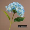 Hortensia Grande Táctil Suave en Morado Estilo Jardín Monet para Decoración de Boda, Decoración de Mesa de Comedor en Casa, Flor de Hortensia Artificial