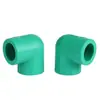 Cotovelo PPR ERA 90 graus DN20 4 DN25 6 Conector de Abastecimento de Água Conexões para Tubos de Termofusão Reforma de Casa Conexões para Tubos de Água Quente