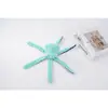 Pelúcia de polvo que faz som, transfronteiriça, com gerador de som embutido para filhotes morderem e limparem os dentes, polvo de brinquedo interativo para aliviar o tédio