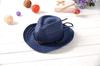 Sombrero de Paja para Niños, Sombrero de Vaquero, Sombrero para el Sol, Sombrero para Niños, Sombrero para el Sol para Niños y Niñas, a los Niños les Gusta Ala Ancha