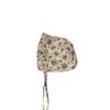 Gorro Palace para Bebé Otoño Pequeño Floral Estilo Extranjero Sombrero de Encaje para Viaje de Bebé Resistente al Viento Gorro con Cordones para Protección de Orejas