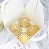 Flores de Primavera y Luna de Otoño Caja de Regalo Portátil de 4 Piezas para Pasteles de Yema de Huevo 63-80g Empaque de Pastel de Luna Caja para Pasteles Caja de Papel para Pasteles de Nieve