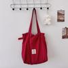4941 Nova Bolsa de Ombro Listrada com Cordão Estilo Preguiçoso Bolsa Tote Grande Capacidade Bolsa de Viagem Bolsa de Estudante