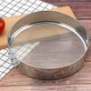 Colador de Harina de Acero Inoxidable Filtro Ultra Fino para Uso Doméstico Muestra Fugas Herramienta de Cocina para Hornear Malla 60