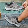 Sapatos Esportivos de Moda Transfronteiriços para Uso Externo Sola Grossa Sapatos Casuais para Casais Tênis de Corrida Sapatos de Caminhada Sapatos de Malha Sapatos Masculinos