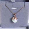 Hot Pearl acessórios S925 prata esterlina moda versão coreana do micro incrustado pendente cabeça suspensa 10.13mm suporte vazio sem pérolas
