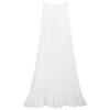 Vestido Largo Artístico Sin Mangas 2026 Verano Nuevo Estilo Vestido Camisola Interior Blanco Vestido Adelgazante para Mujer