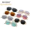 Nuevas Gafas de Sol Polygon 9193 Gafas Coreanas de Doble Puente para Hombres y Mujeres Tendencia Transfronteriza Gafas de Sol Oceánicas