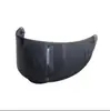 Casco de Motocicleta Negro con Lente Grande Color Té Negro con Recubrimiento Plateado, Accesorios Coloridos para Motocicleta para Montar, Unisex, Visión Nocturna, Transmite Luz
