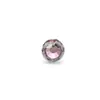 Arete de aleación de titanio F136 con diamante checo, borde ondulado, piercing de labio con espiral interno, cabeza de piercing incrustada, cabeza de joyería de titanio G23
