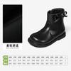 Botas de Couro Snuffy Kidsren, Botas para Meninas, Botas Curtas, Novo Estilo Outono e Inverno 2026 Botas de Comprimento Médio Pequena Princesa, Botas Individuais da Moda