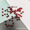 Xingtai Cristal Contas de Bola de Cristal Contas Redondas Coloridas Brilhantes Material para Miçangas Feitas à Mão Acessórios para Cortina de Contas Contas Separadas Contas de Luz de Cristal