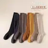 Calcetines de Rizo hasta la Pantorrilla para Otoño e Invierno, Engrosados para Calidez, Unisex, Versátiles, Calcetines de Compresión para Pantorrilla, Calcetines Zhuji