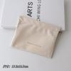 Bolsa de Armazenamento Portátil com Fechamento Automático para Fones de Ouvido com Fio e Carregadores, Bolsa Digital de PU para Armazenamento de Cabos de Dados