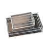 Caja de Regalo Rectangular Transparente de Acrílico Grado Alimenticio para Té Caja de Plástico Regalo de Boda Venta al Mayoreo
