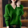 Nuevo Suéter Grueso Holgado para Mujer Otoño/Invierno Estilo Coreano Moda Casual Prendas de Punto Versátiles de Moda