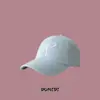Gorra de Béisbol Bordada para Primavera y Verano, Sombrero de Protección Solar que Hace que la Cara Parezca Más Pequeña, Adecuado para Cabezas Grandes, Talla de Mujer 60-65