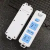 Multifuncional de 12 orificios inalámbrico enchufable cobre puro alta potencia auto-cableado placa simple azul y blanco sin cable enchufable