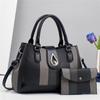 [Recomendación de Borde] Bolsos para Mujer 2025 Nuevo Bolso para Suegra Bolso de Mano de Cuero PU de Gran Capacidad Bolso Tote para Mujer Moderno