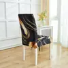 Funda de Silla Hogareña Elástica de Una Pieza Funda para Silla de Comedor Funda Simple para Taburete Universal Todo en Uno Todo Incluido Funda para Silla de Hotel