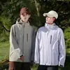 24 Chaquetas de Invierno para Exteriores Nuevas para Hombres y Mujeres en Otoño e Invierno Abrigos de Algodón Tres en Uno Desmontables Impermeables y a Prueba de Viento Terciopelo de Visón