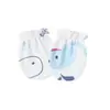 Comercio exterior Guantes de color liso europeos y americanos para recién nacidos Refuerzo elástico Guantes faciales antiarañazos Guantes elásticos para bebés 0-1 años