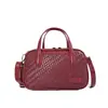 Bolsa de mão tecida estilo coreano 2026 nova bolsa transversal versátil design retrô de nicho Bolsa Boston tipo travesseiro