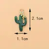Accesorios para Joyería DIY de Venta Caliente Transfronteriza Cactus Creativo Hecho a Mano Accesorios para Joyería DIY Aleación Esmalte Accesorios para Joyería DIY
