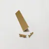 Tira de Canto para Borde de Tablero sin Pintar, Extra Gruesa de Aleación de Aluminio 18 22 25 mm para Bordes de Puertas de Armario y Gabinete