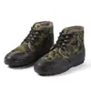 Sapatos de Liberação Masculinos, Botas de Neve, Sapatos de Segurança Respiráveis Antiderrapantes, Sapatos de Borracha Amarelos, Botas de Algodão de Cano Alto Camufladas para Treinamento Militar, Sapatos de Caminhada para Trabalho