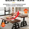 Patas de Mesa Ajustables Manualmente para Uso Doméstico, Adecuadas para Mesa de Café de Sala de Estar, Mesa de Comedor, Base de Soporte Ajustable, Marco de Escritorio de Computadora de Pizarra