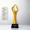 2026 Nuevo Trofeo de Cristal Impreso en 3D Trofeo Creativo de Estrella Placa de Trofeo Grabado de Empresa Premio