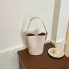 Bolso de Mujer Estilo Coreano Dopamina Ins Estilo Bolso Cubo Verano 2026 Nueva Moda Bolso de Hombro Simple Bolso Cruzado