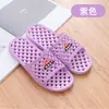 Sandalias de verano para mujer con agujeros, antideslizantes para pareja, drenaje de agua, transpirables, masaje, para baño, zapatillas blandas para baño de hotel, diseño hueco para hombre