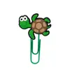 Marcadores de Livro de Animais Marinhos de Desenho Animado Mais Vendidos no Exterior, Material Escolar para Estudantes, Clips para Anotações, Material de Escritório Pronto, Clips de Papel