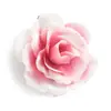 Cabeças de flores de rosa artificiais para decoração de parede de flores de fundo, acessórios de flor de seda para chapéu de palha, flores de cabeça DIY, adereços de casamento, flores artificiais